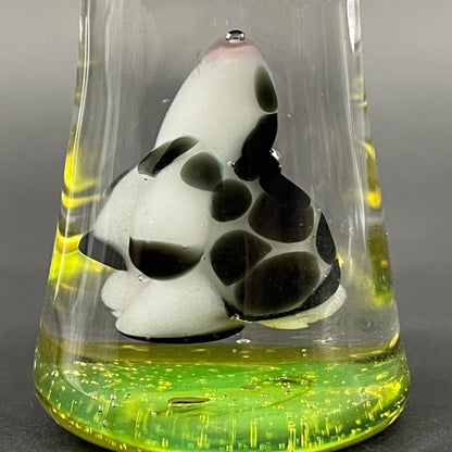 Alien abduction pendant (cow)