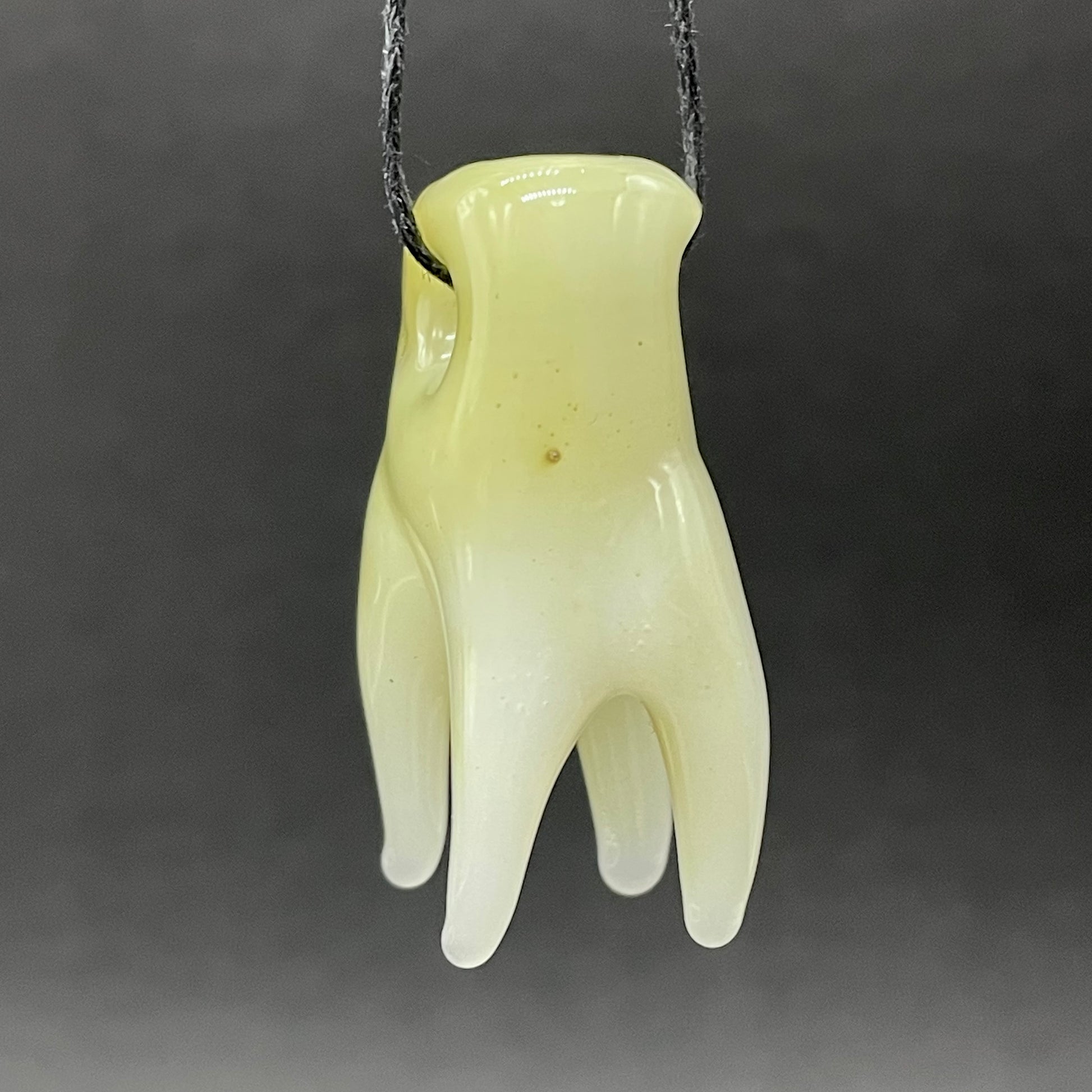 Premium 3 glass tooth beads - collectible glass art