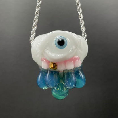 Eye of the storm glass pendant