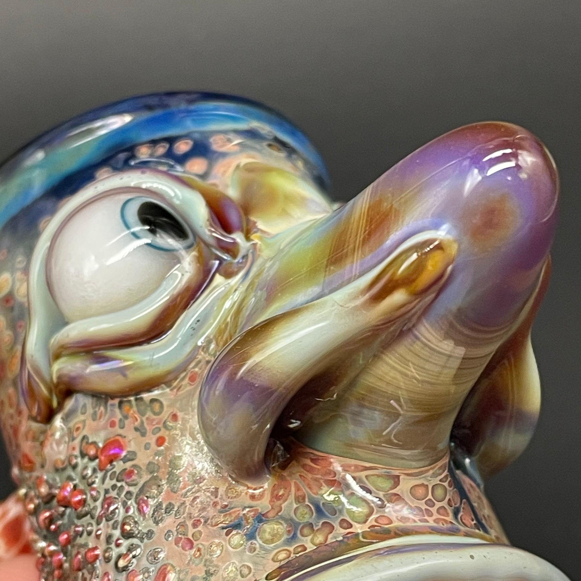 Shnoz shot glass glass art - premium handcrafted piece