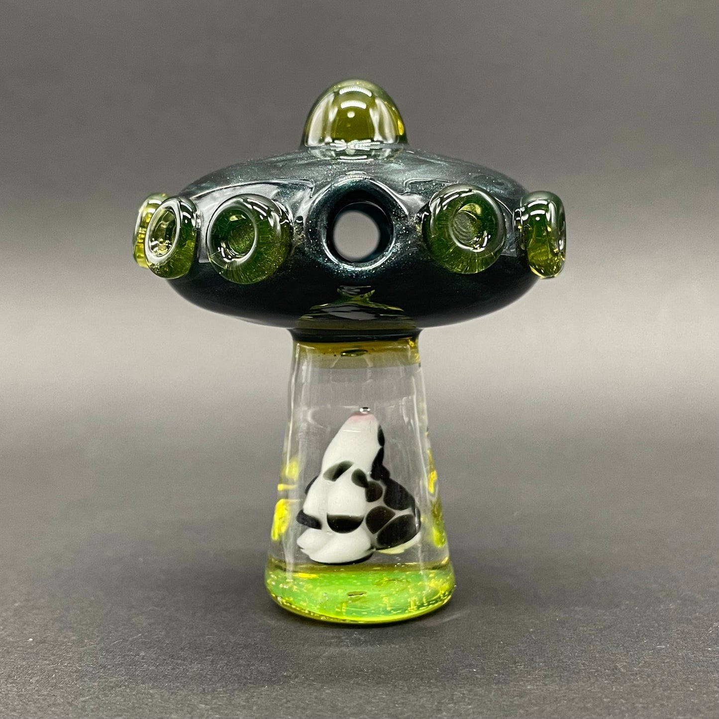 Alien abduction pendant (cow)