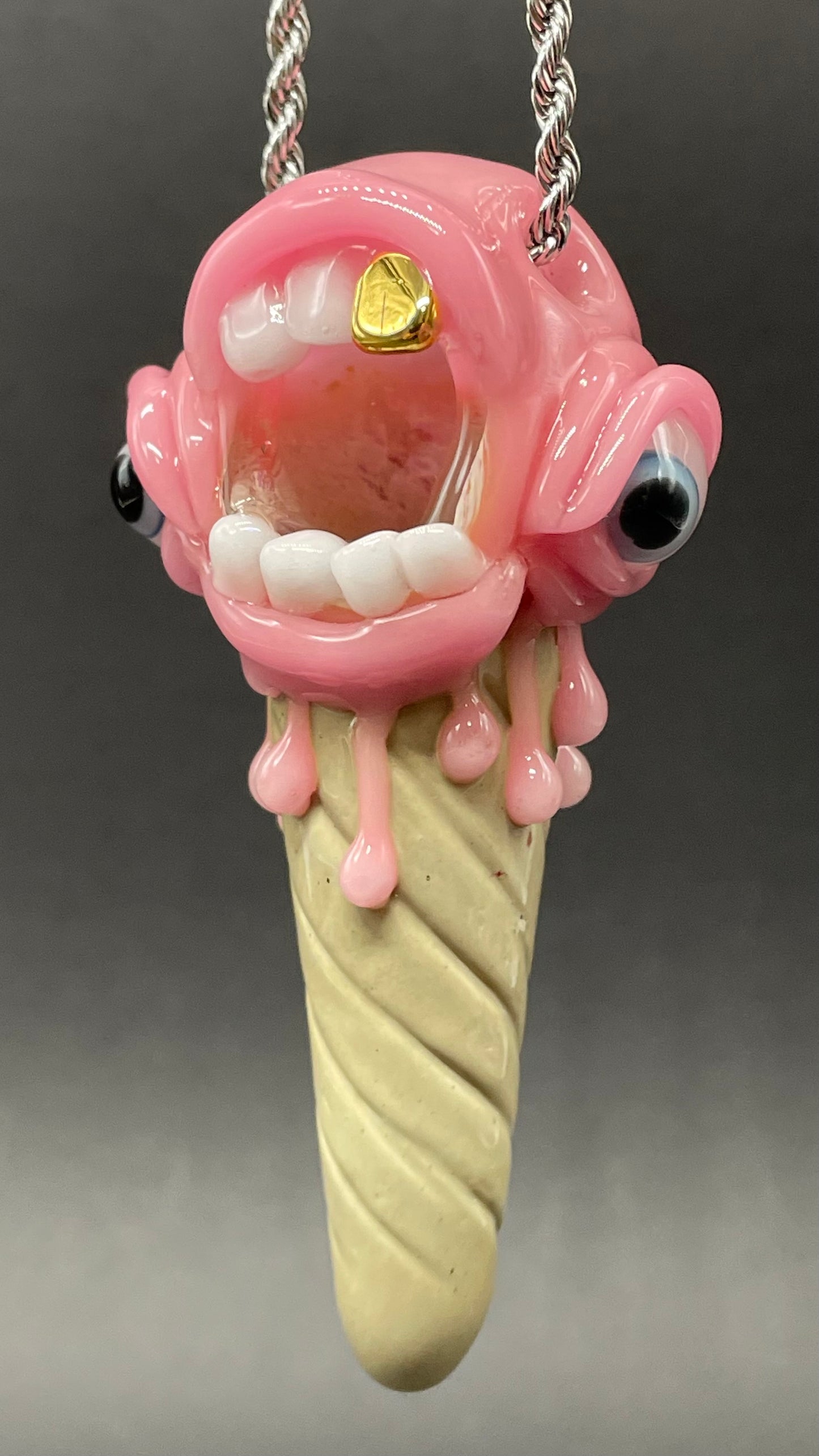 Ice scream cone pendant