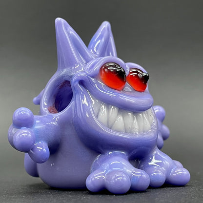Gengar Pokémon glass pendant