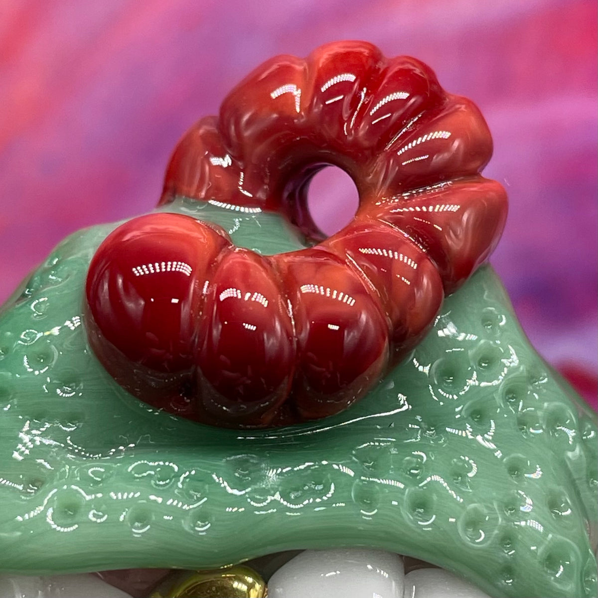 Worm eater pendant