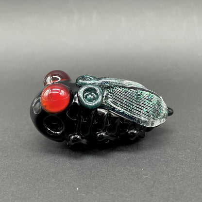 Cicada pendant glass art - premium handcrafted piece