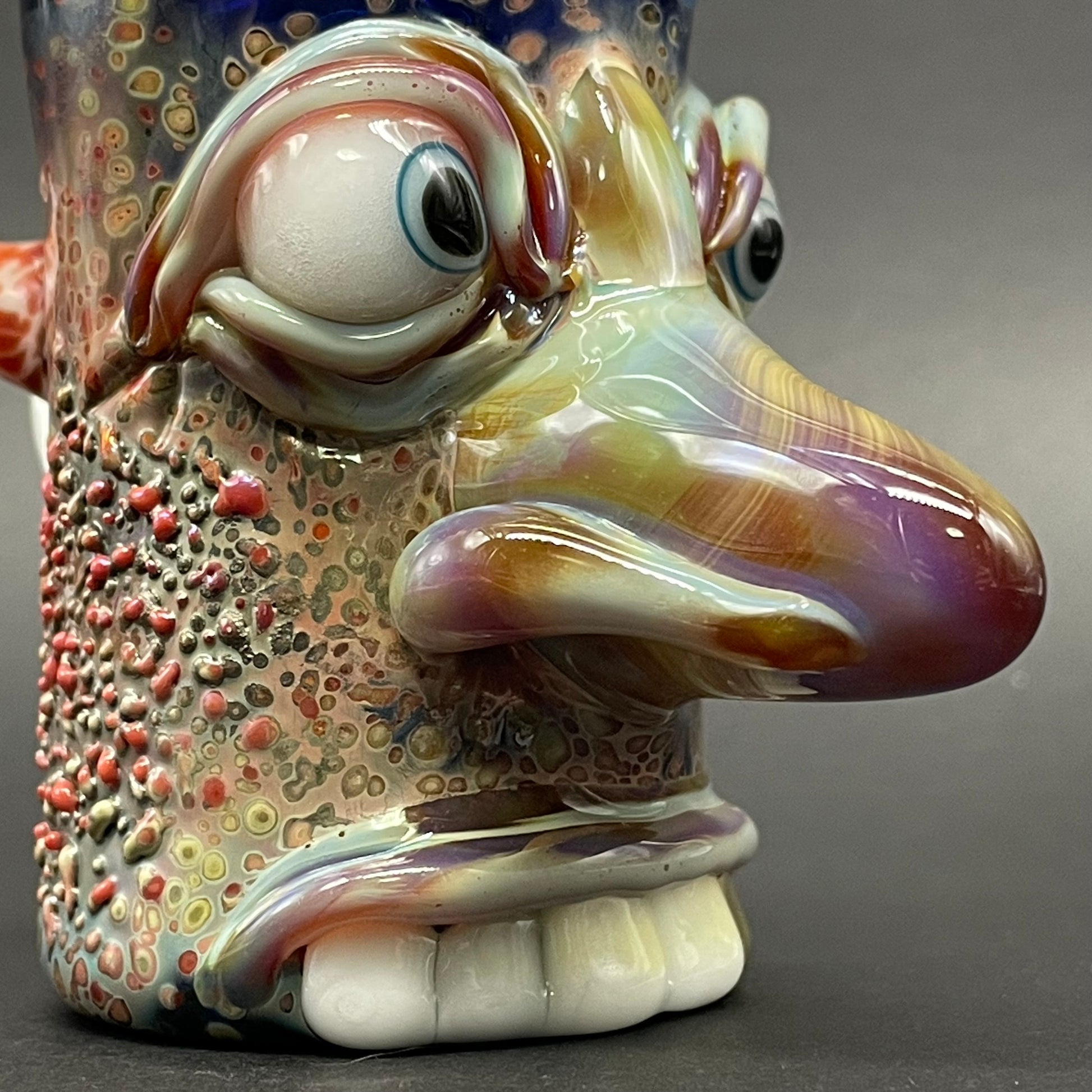 Shnoz shot glass craftsmanship - artisan glass work