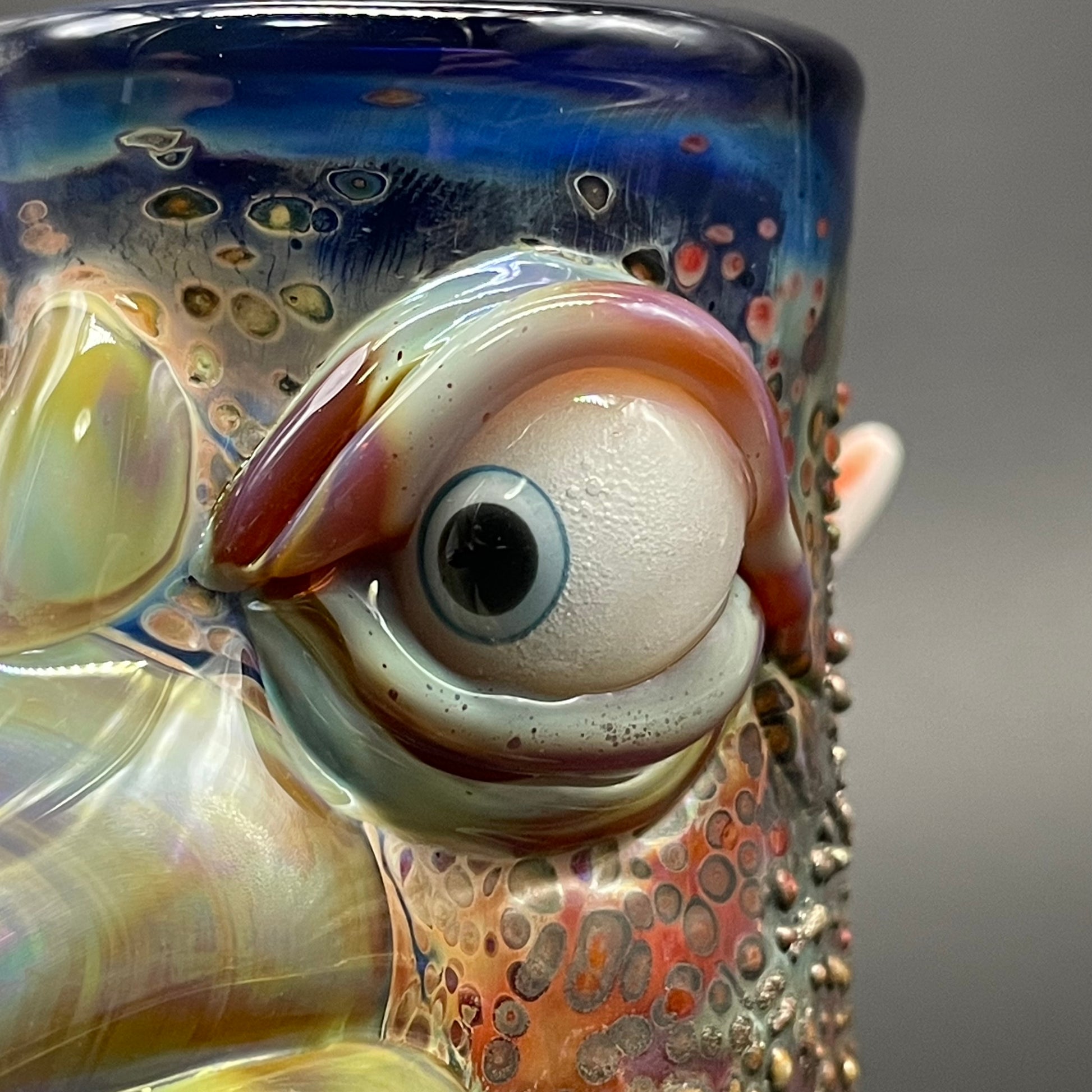Premium Shnoz shot glass - collectible glass art