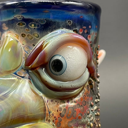 Premium Shnoz shot glass - collectible glass art