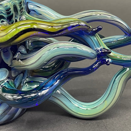 Premium Leviathan shot glass - collectible glass art