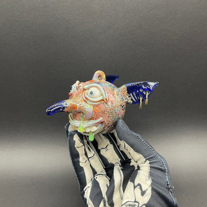 Goblin glass ornament