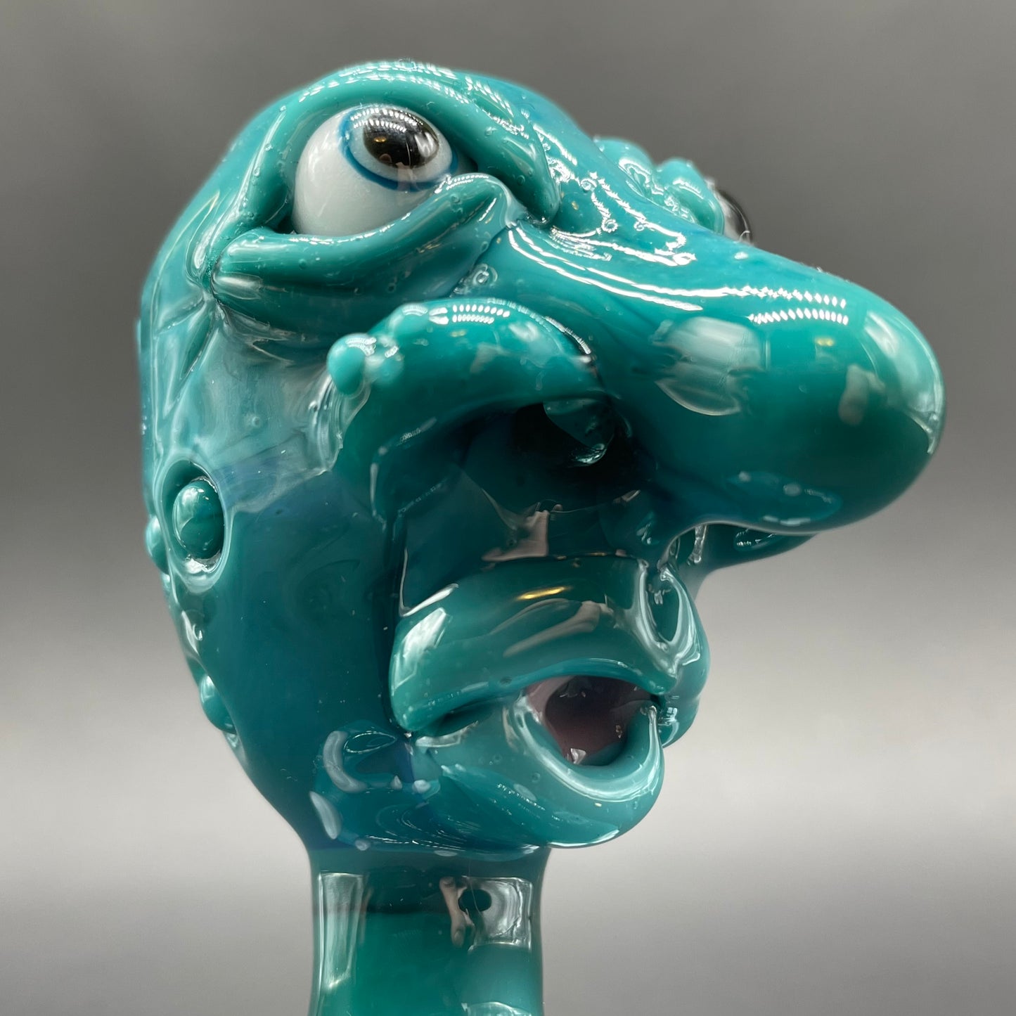Shnozzle incense burner craftsmanship - artisan glass work