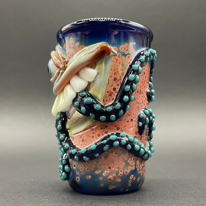 Sushi breath shot glass glass art - premium handcrafted piece