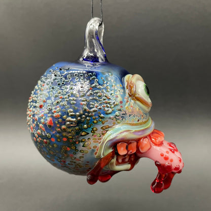 Leviathan Glass Bloody Mary ornament - hand-blown art