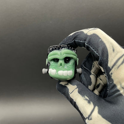 Glass Frankenstein pendant