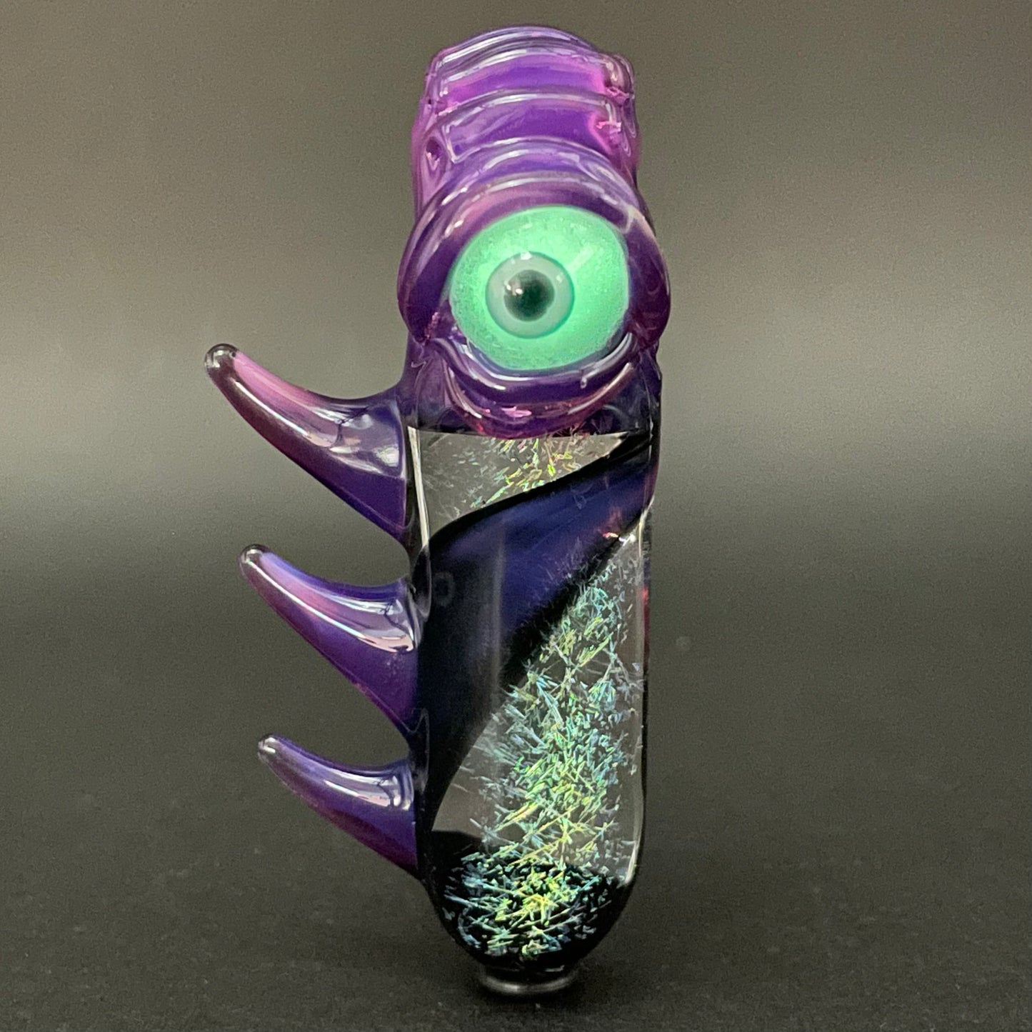 Royal jelly dichroic cyclops pendant