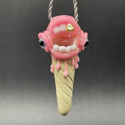 Ice scream cone pendant