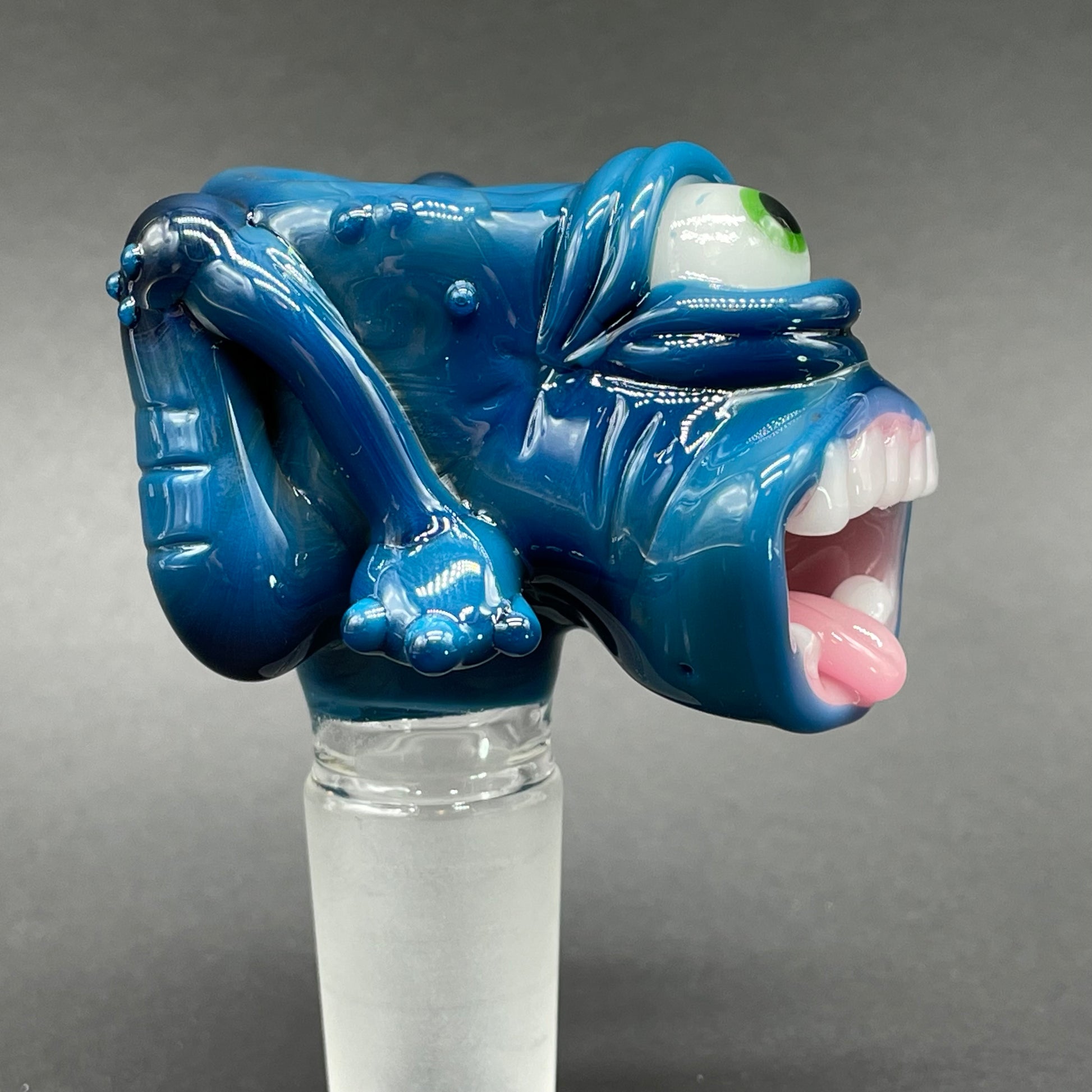 Leviathan Glass 18mm boglin slide - hand-blown art