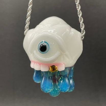 Eye of the storm glass pendant