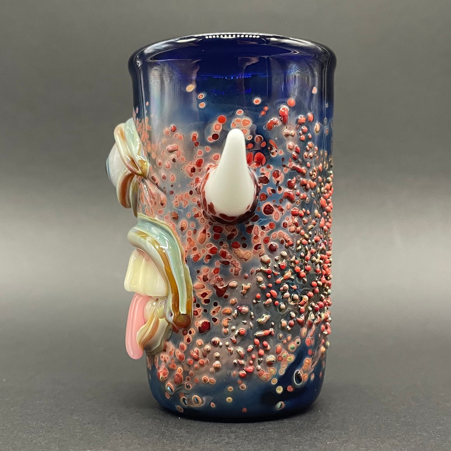 Hand-blown Cyclops shot glass - Leviathan Glass original
