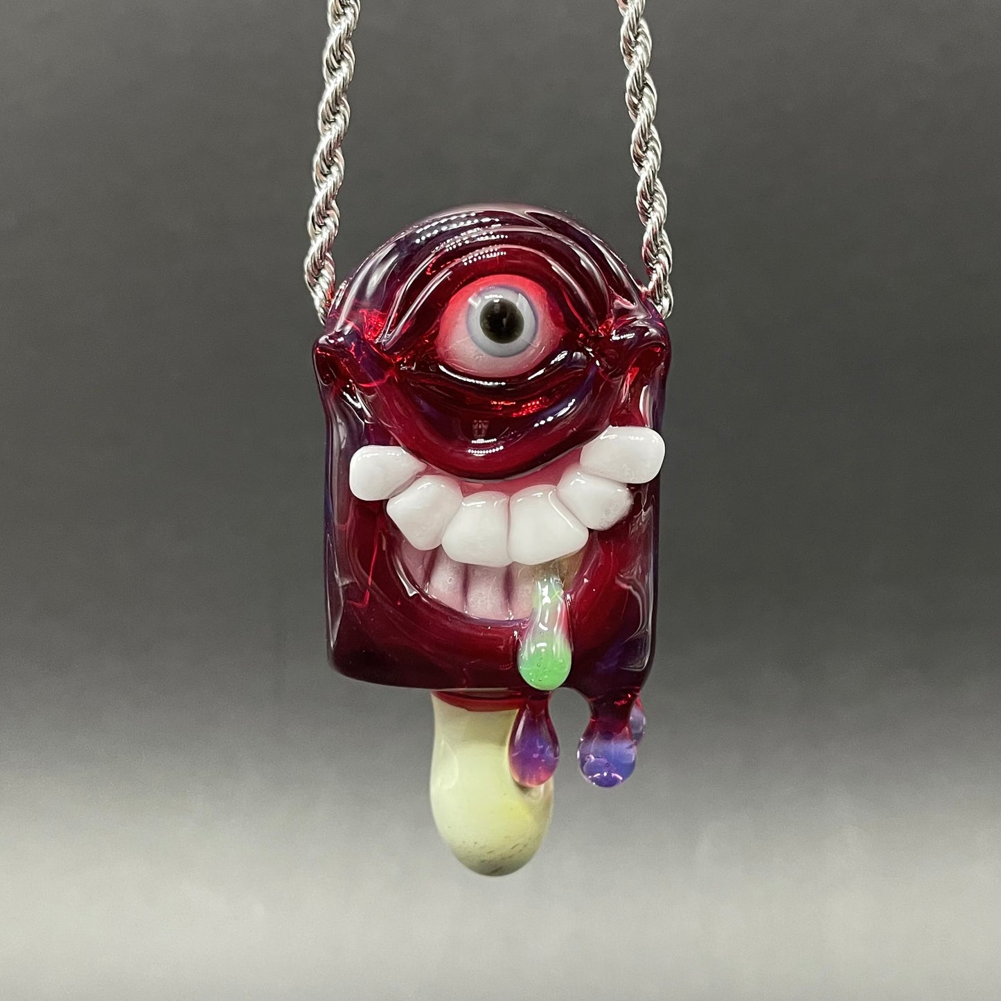 Drippy popsicle pendant