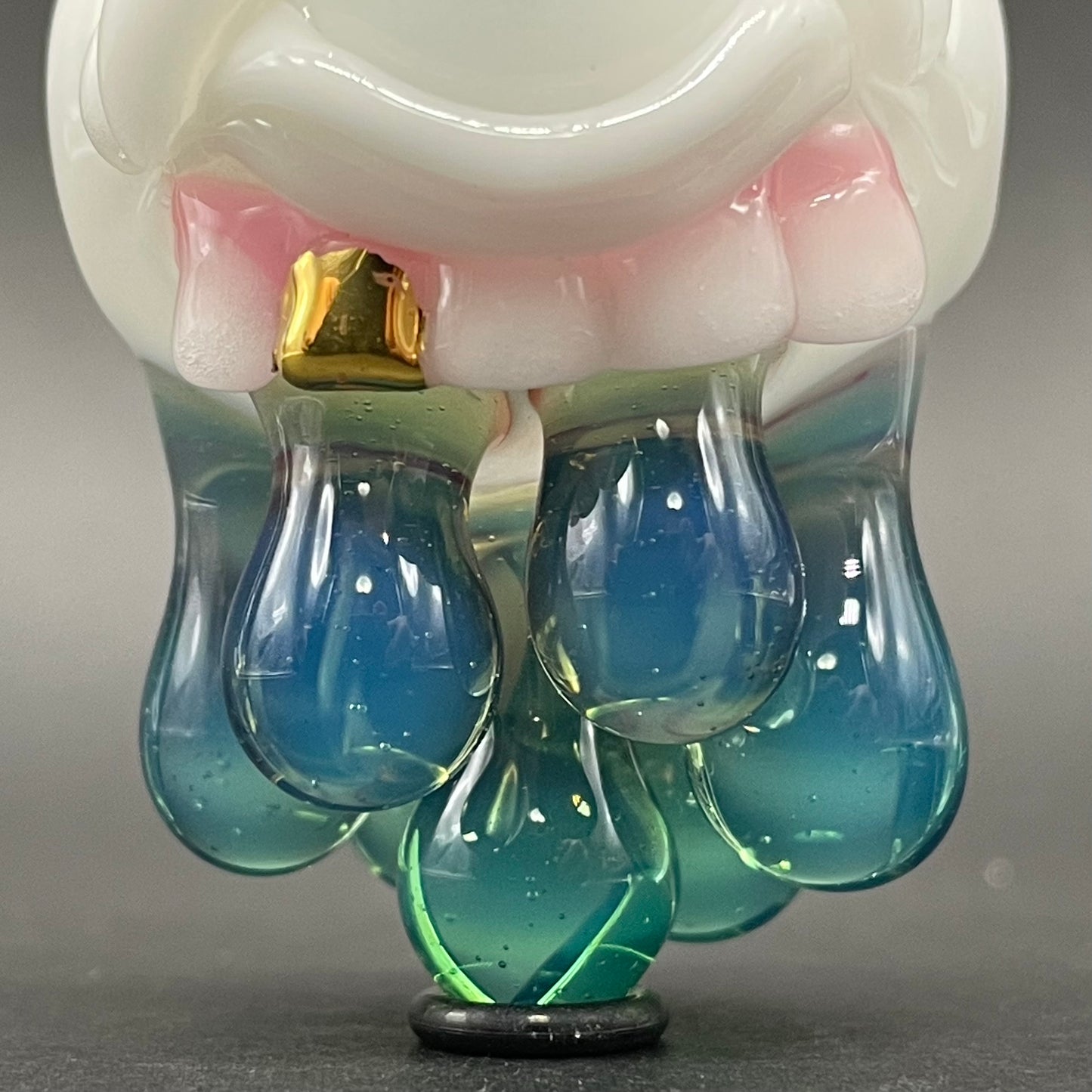 Eye of the storm glass pendant
