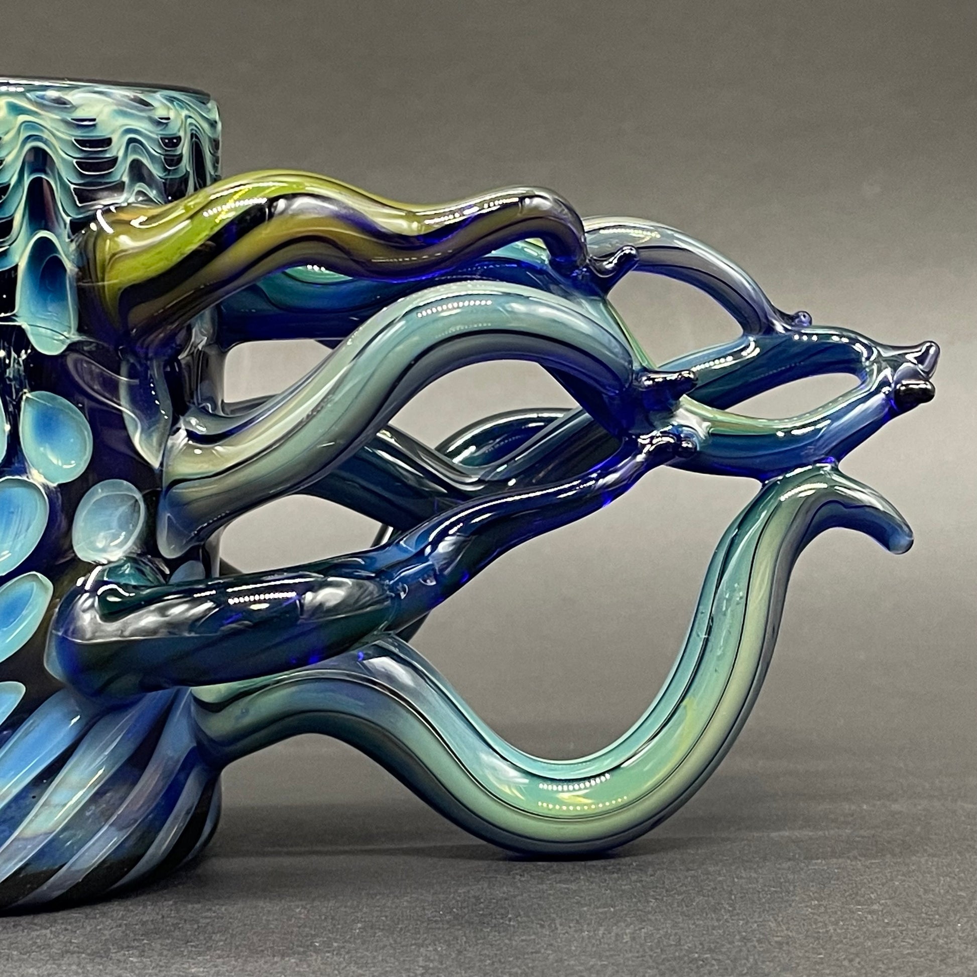 Leviathan shot glass glass art - premium handcrafted piece
