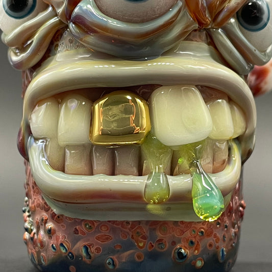 Triclops shot glass