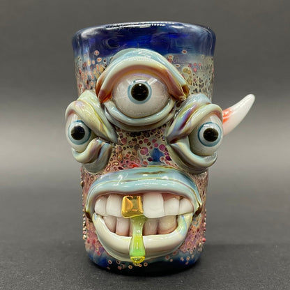 Triclops shot glass