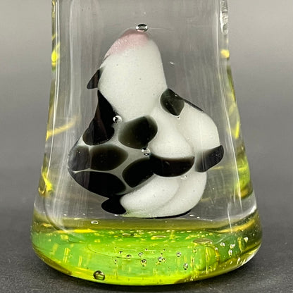 Alien abduction pendant (cow)