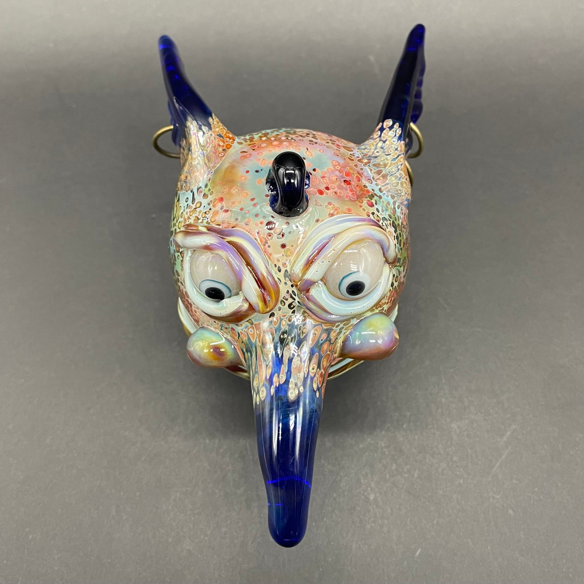 Leviathan Glass Goblin glass ornament - hand-blown art