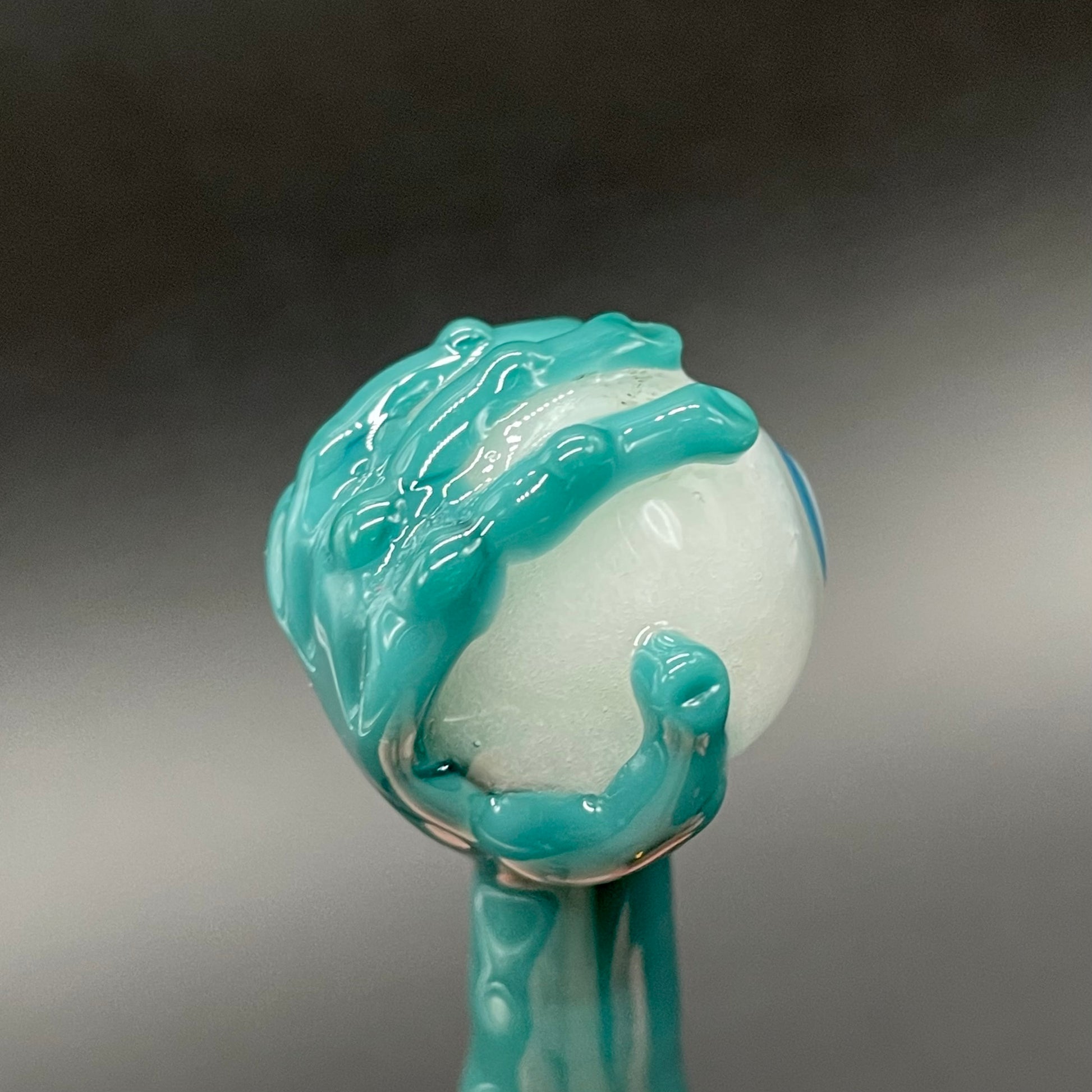 Hand-blown Eye of the beholder - Leviathan Glass original