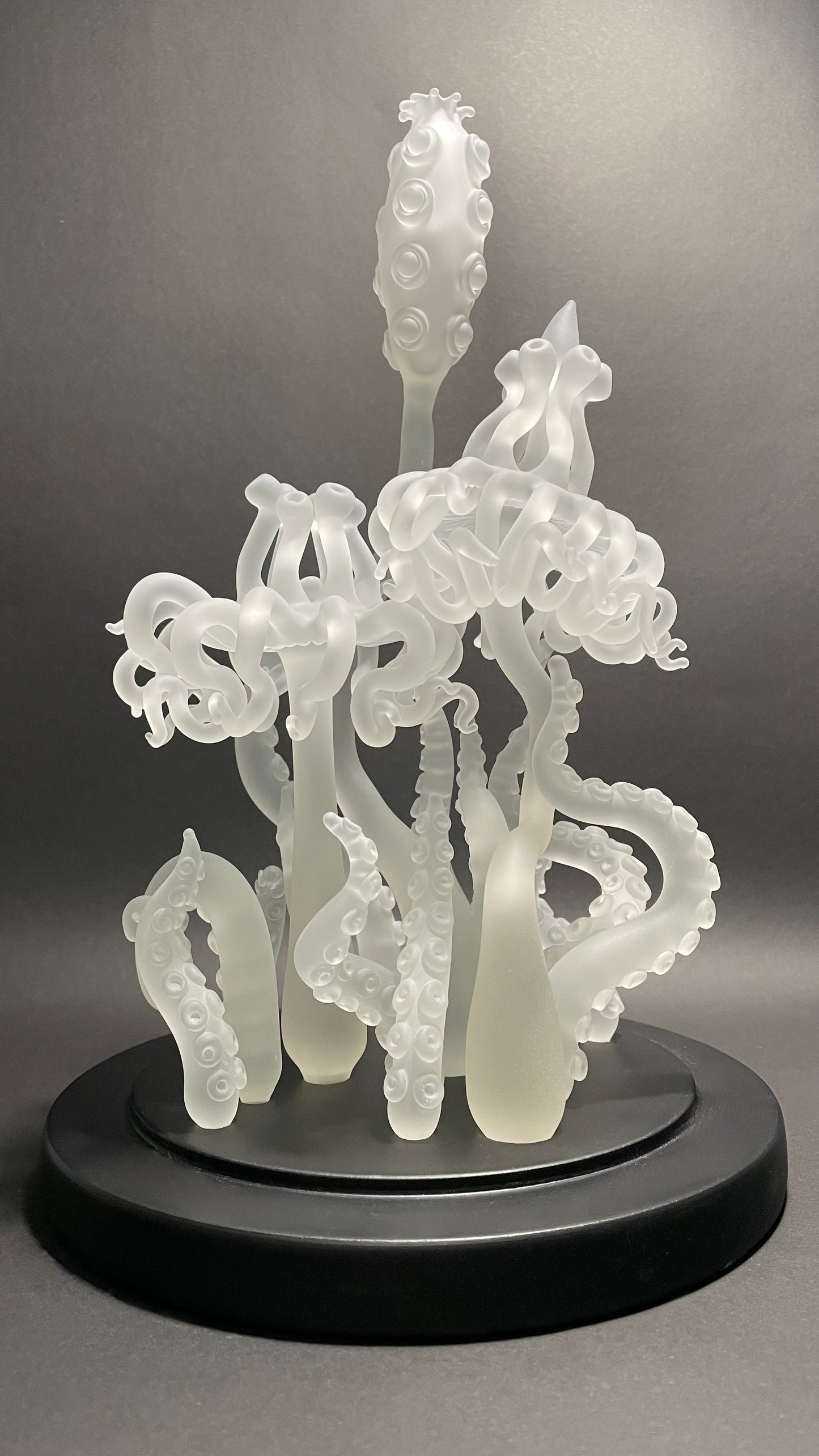 Leviathan Glass Amoeba Bell Dome 2 - hand-blown art