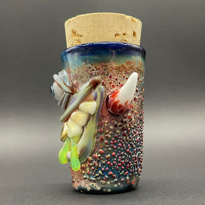Smiley Face Cyclops Cork Jar