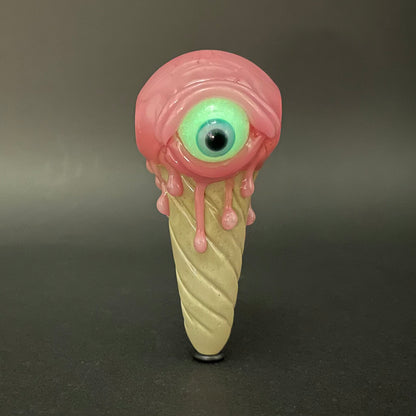 Eye scream cone pendant