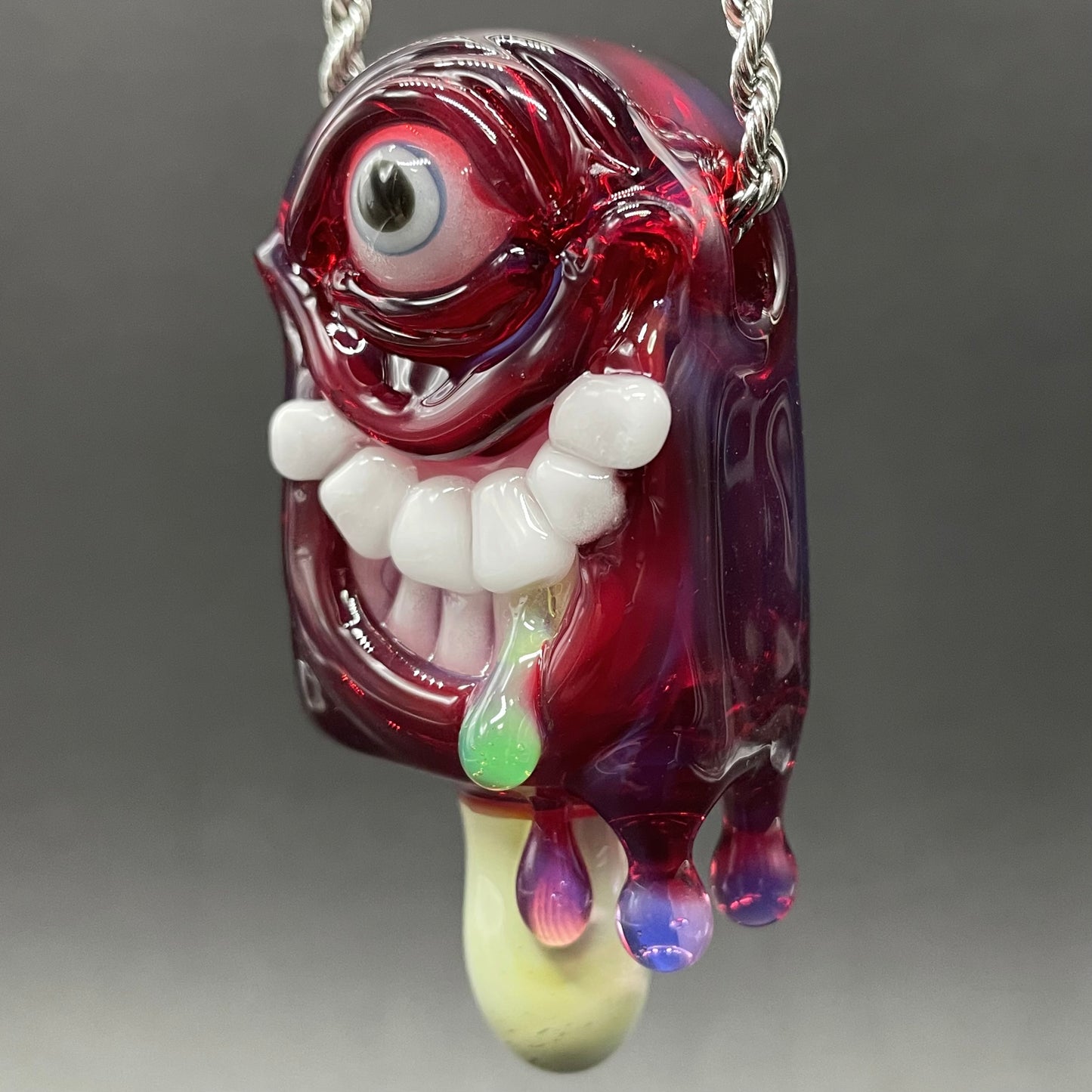 Drippy popsicle pendant