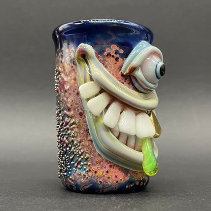 Smiley face shot glass