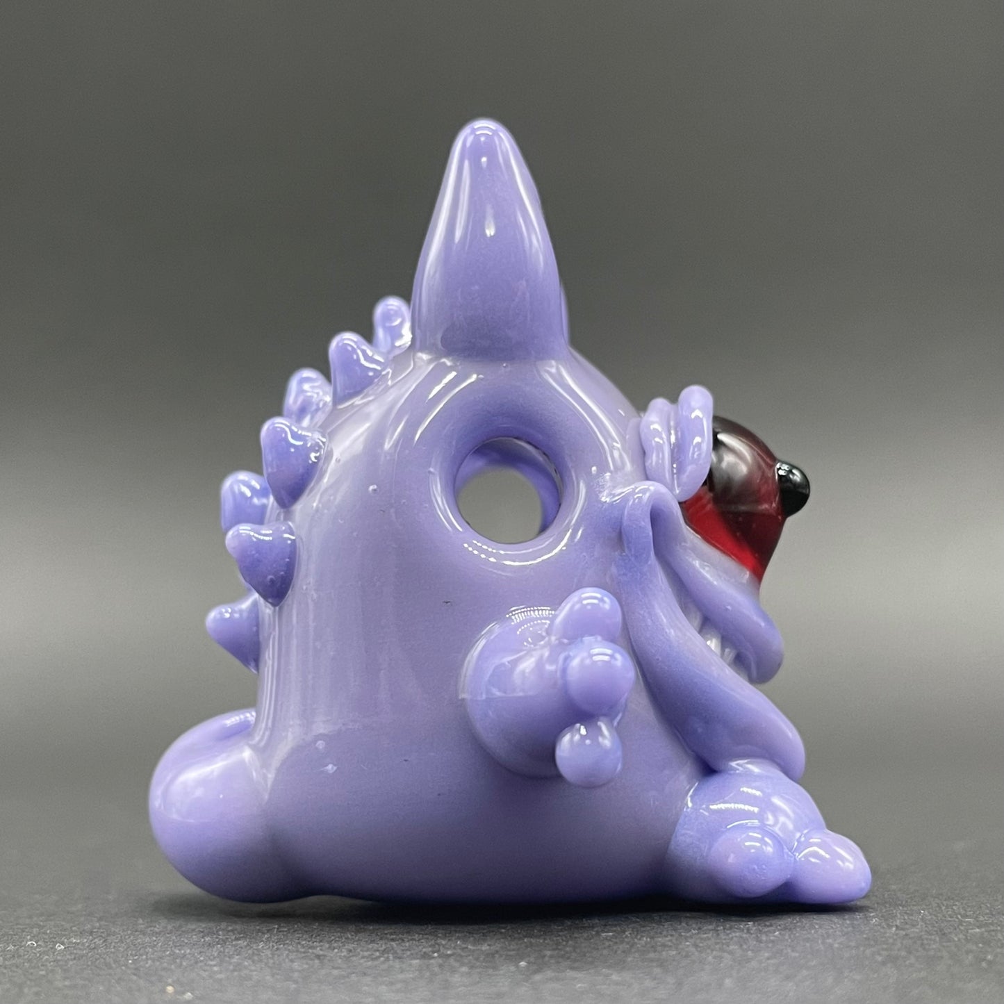 Gengar Pokémon glass pendant glass art - premium handcrafted piece