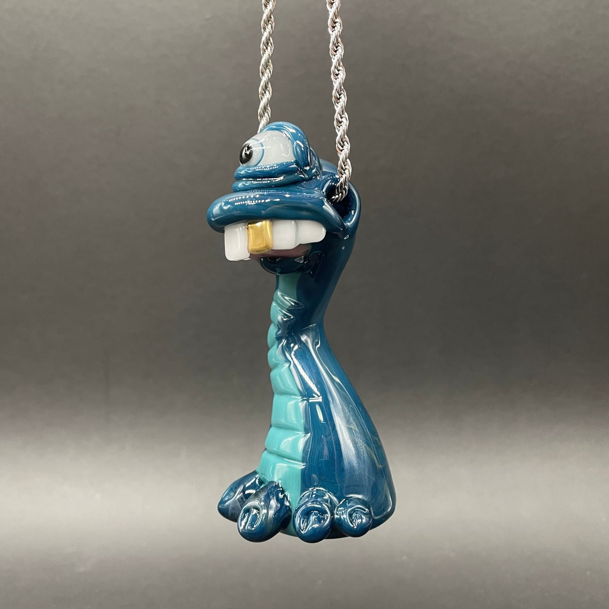 Cyclopsasarus glass pendant