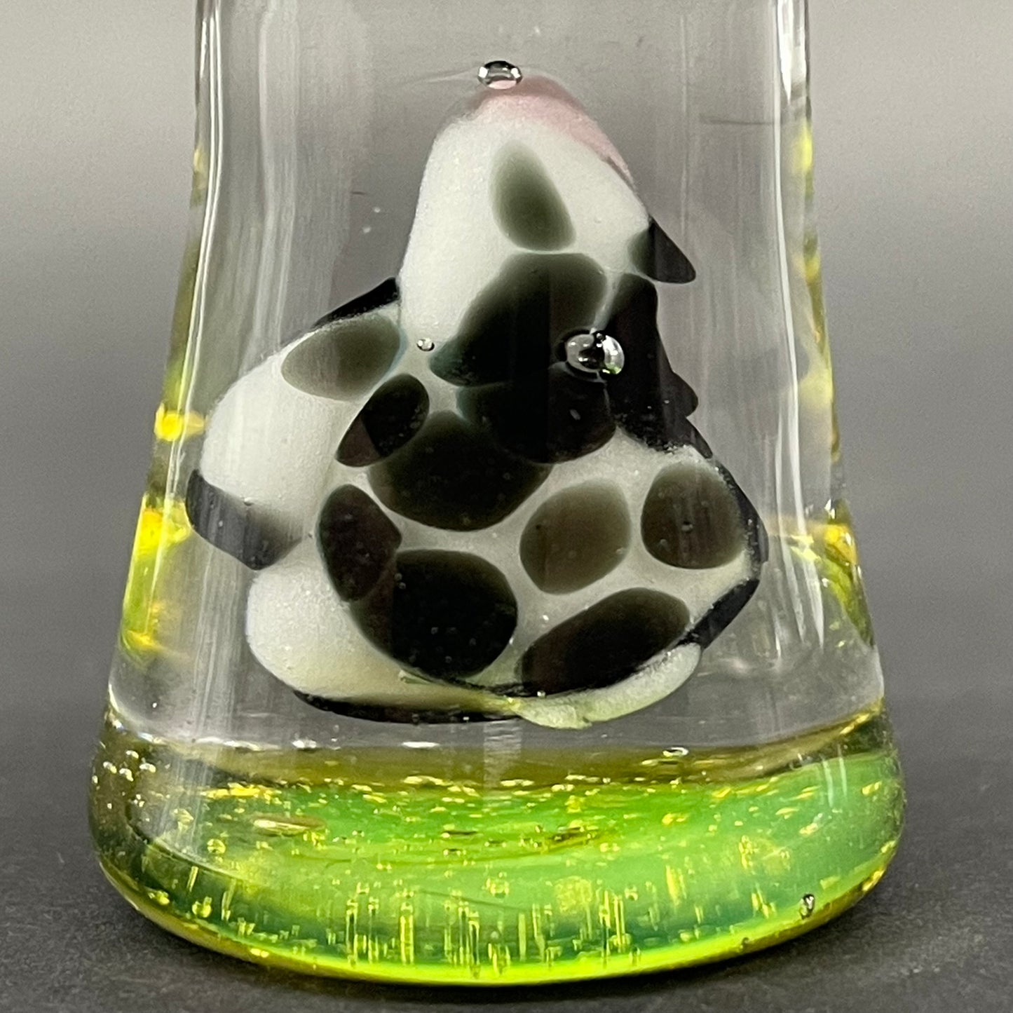 Alien abduction pendant (cow)