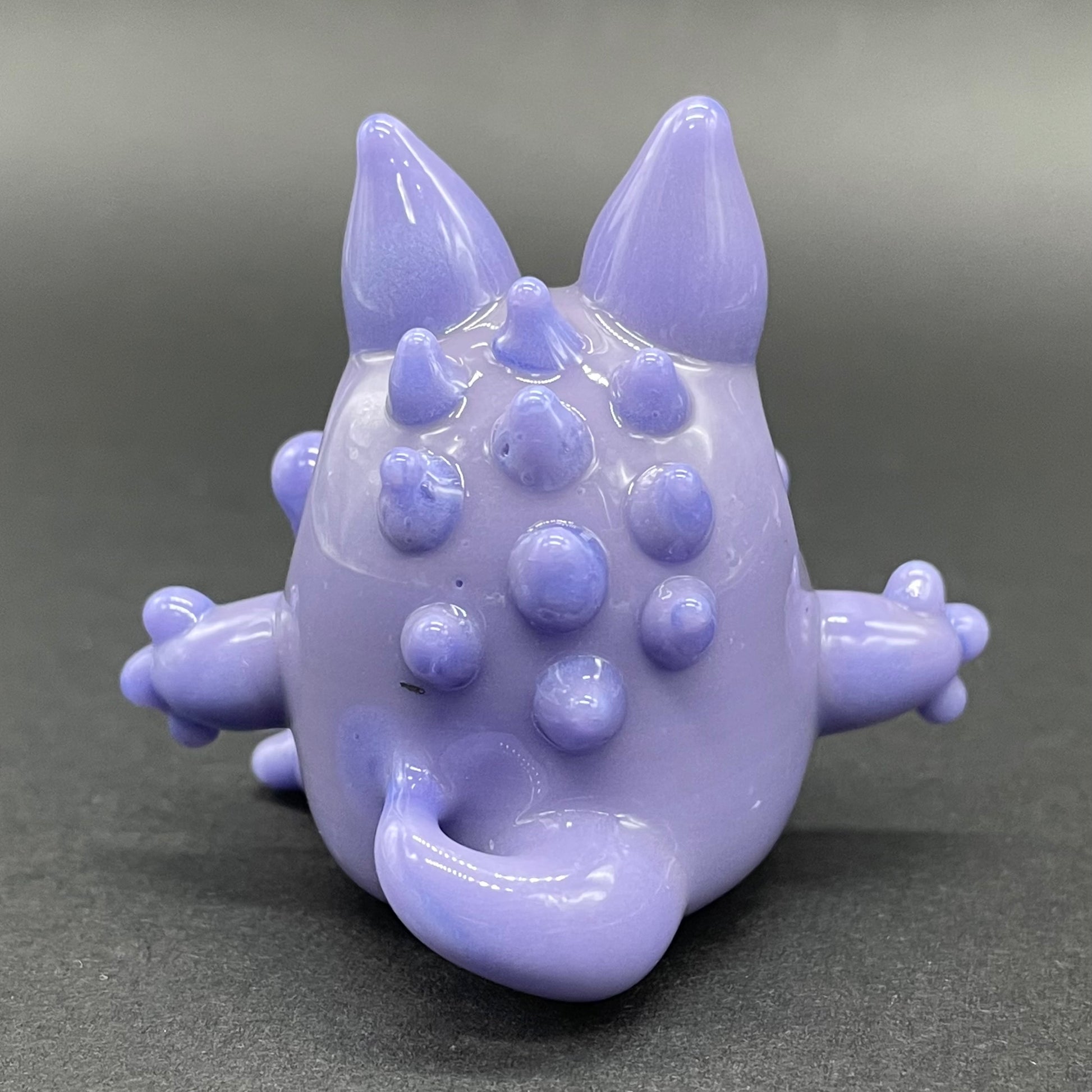 Premium Gengar Pokémon glass pendant - collectible glass art