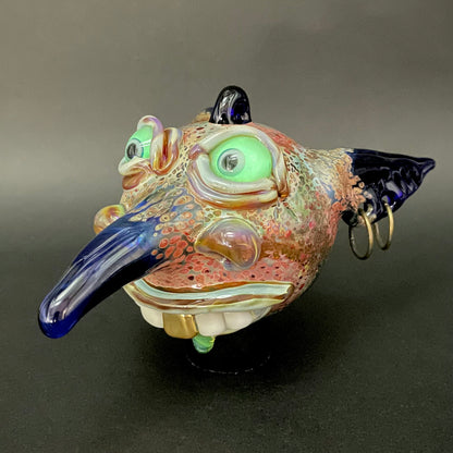Goblin glass ornament craftsmanship - artisan glass work