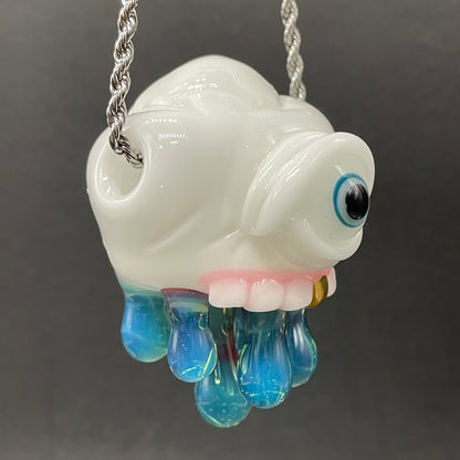 Eye of the storm glass pendant