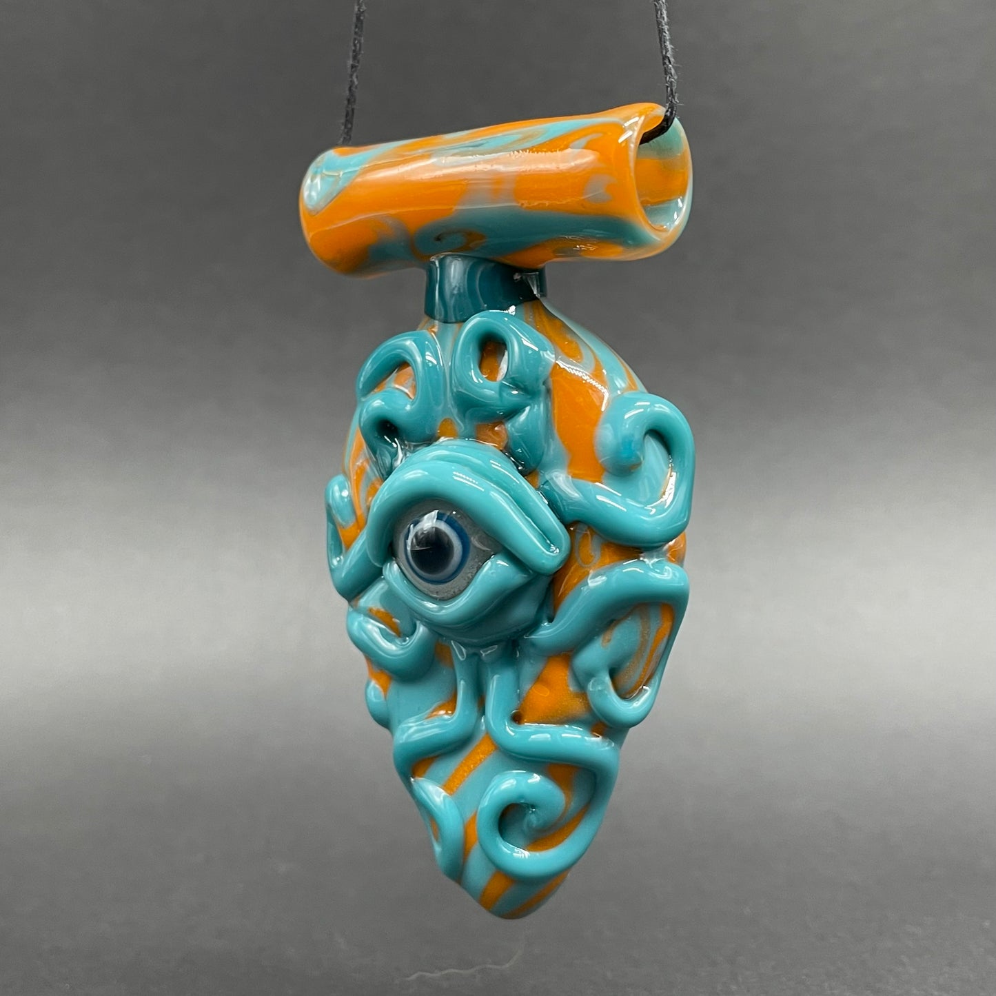 Premium Oculus tentacle pendant - collectible glass art