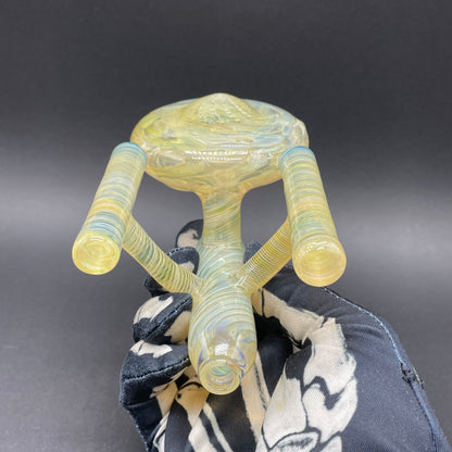 Hand-blown Star Trek Enterprise - Leviathan Glass original