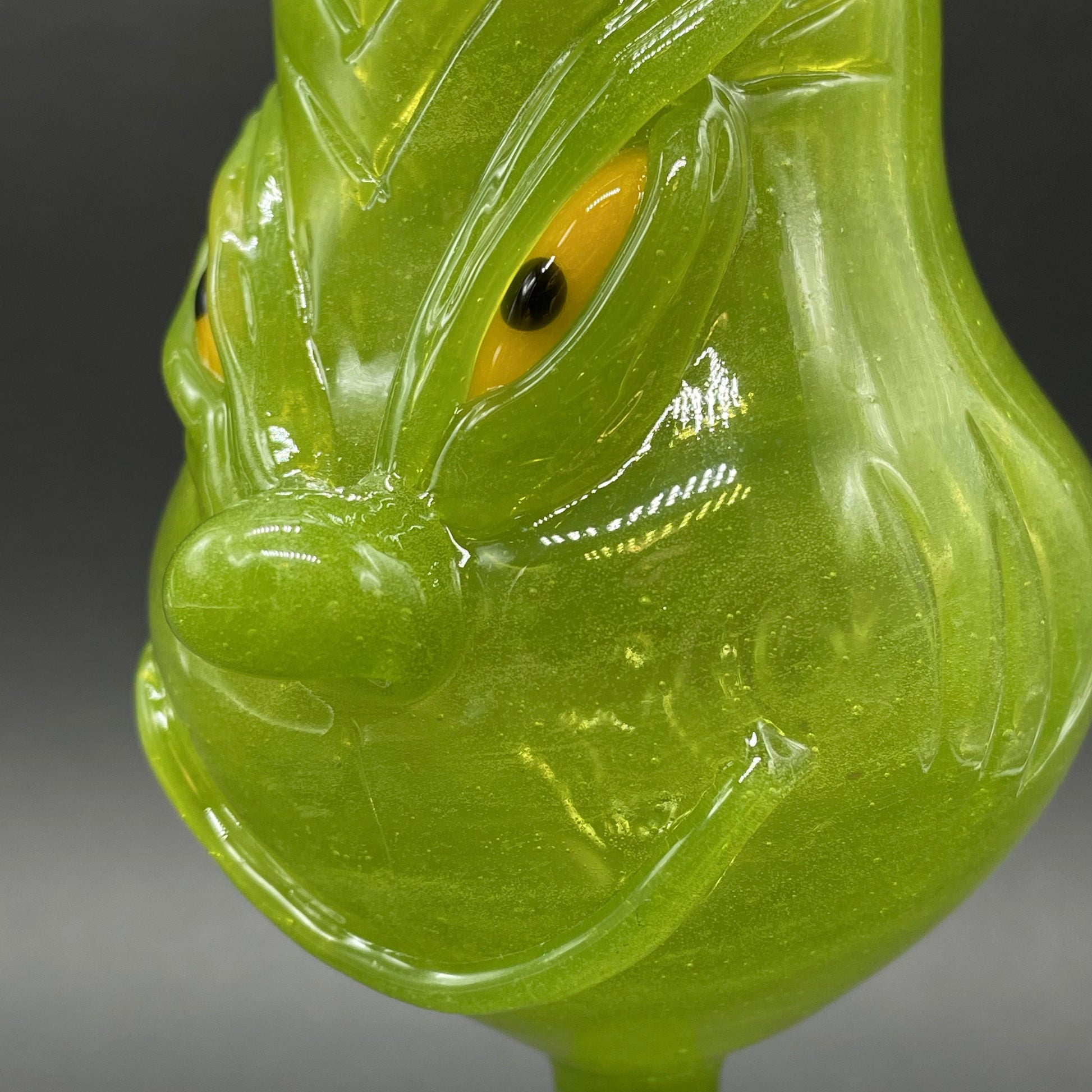 Leviathan Glass The Grinch - hand-blown art