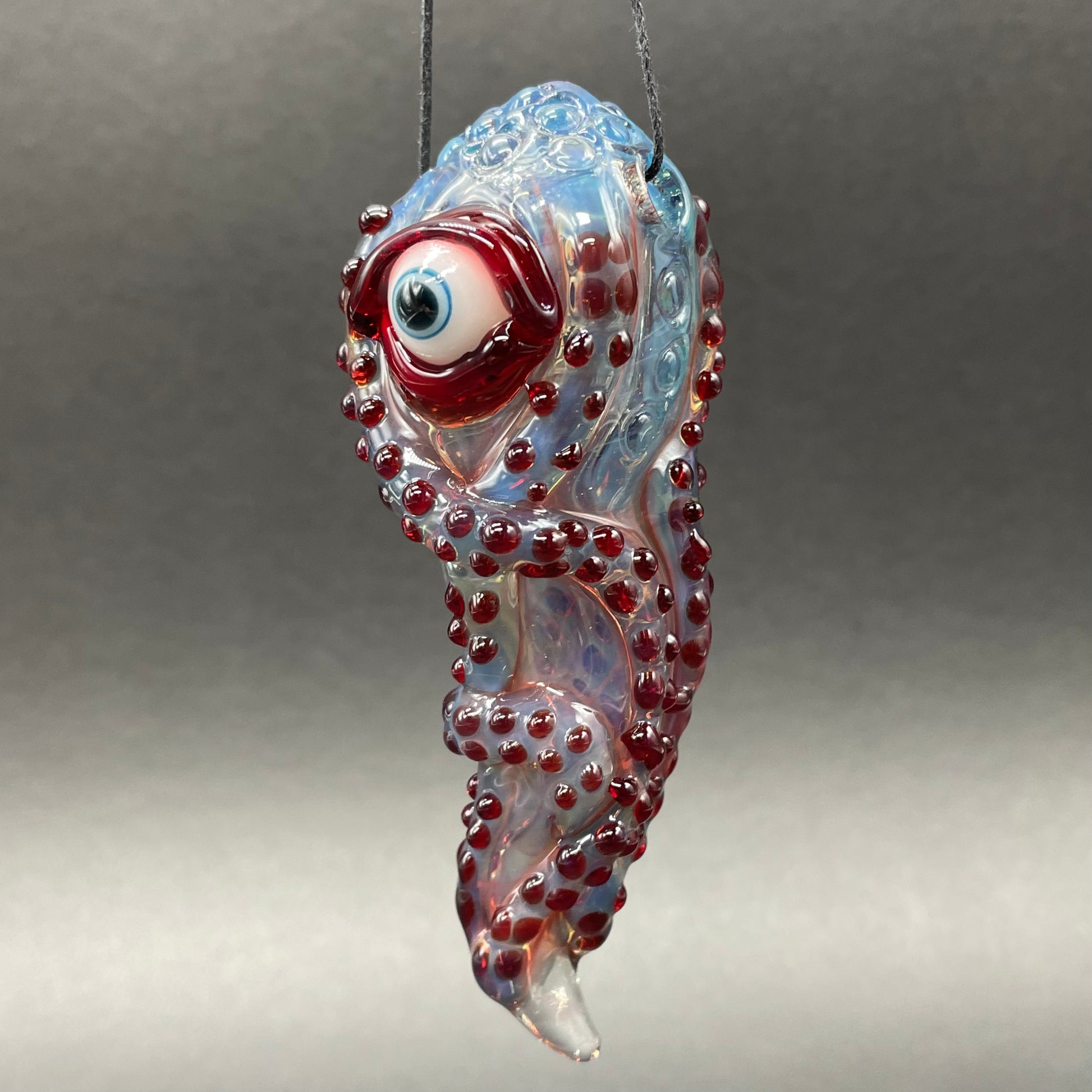Antarctic Nightmare Slug detail view - premium glass art