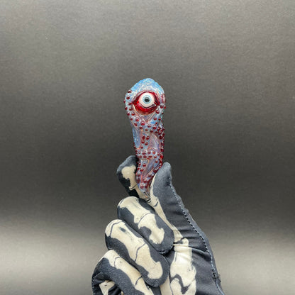 Antarctic Nightmare Slug by Leviathan Glass - artisan detail