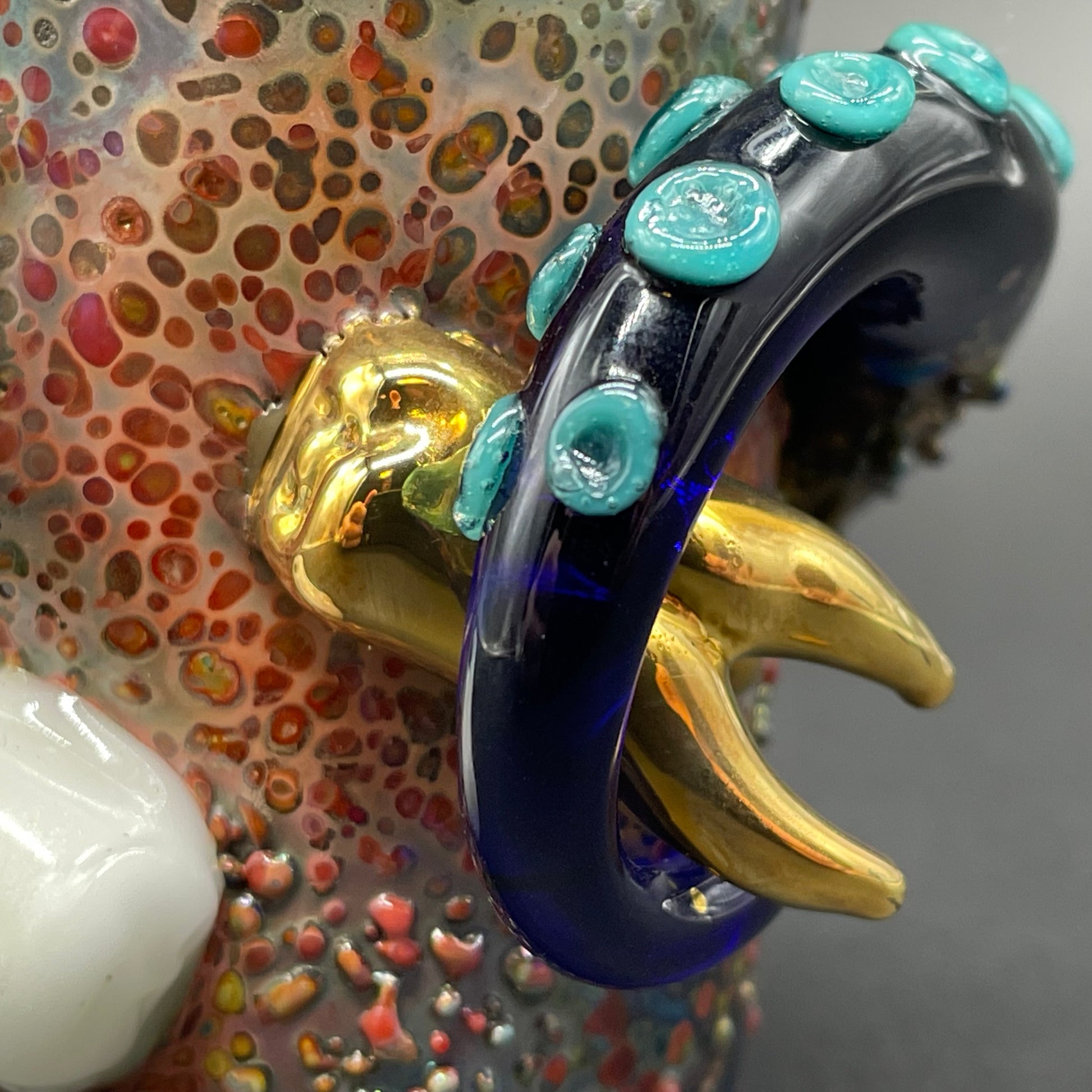 Leviathan Glass Tooth fairy shot glass - hand-blown art