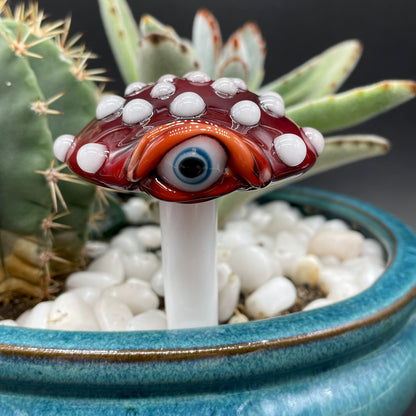 Mushroom plant decoration craftsmanship - artisan glass work