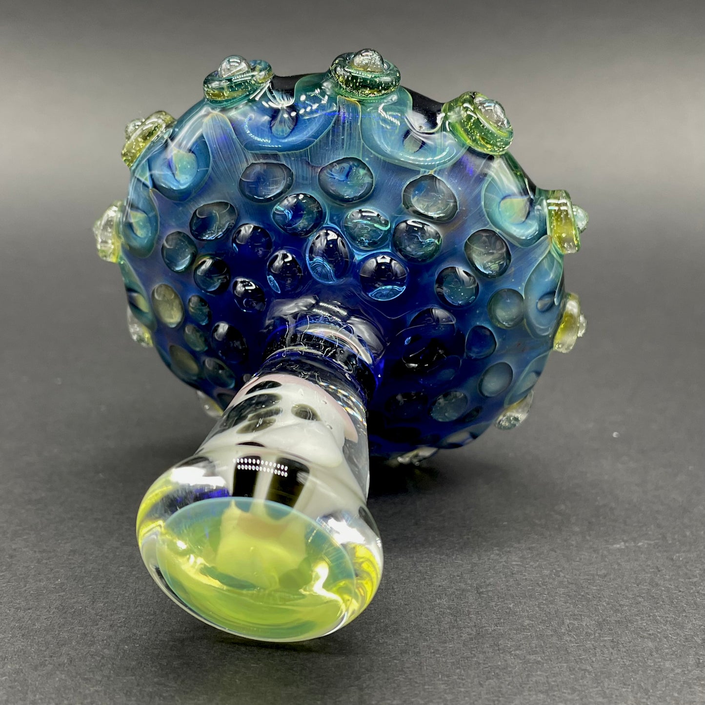 Premium Alien Abduction Ornament (Cow) - collectible glass art